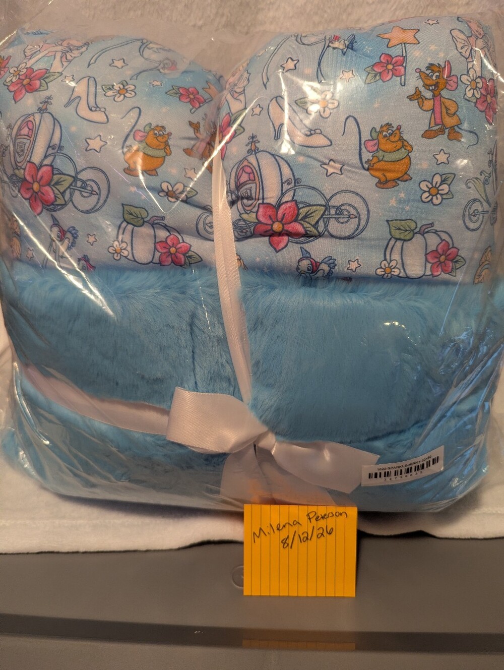 Cinderella Bamboo Minky Blanket 60x80